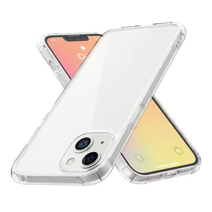 iPhone 12 / iphone 12 pro Case -  Ultra Clear Shockproof UV Printable TPU Case - diagonal view